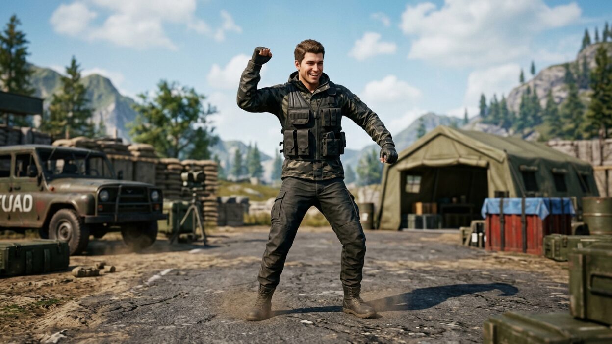 Танцы и анимации персонажа в PUBG Mobile: зачем они нужны